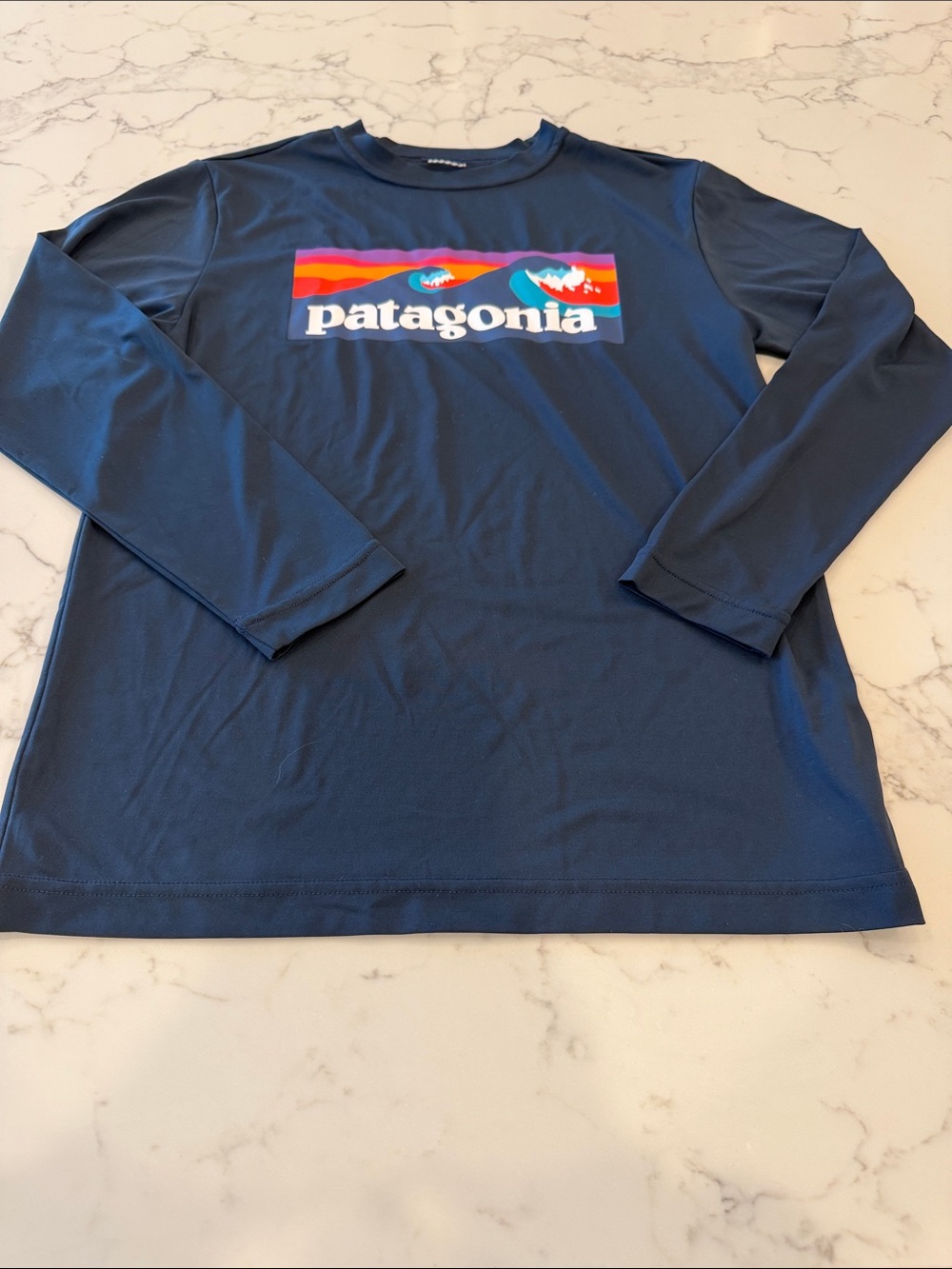 Patagonia Navy rash guard